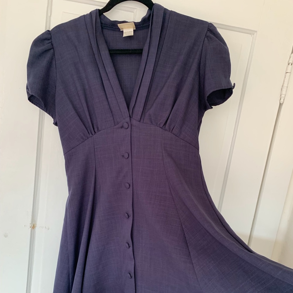 Vintage style Navy blue dress
